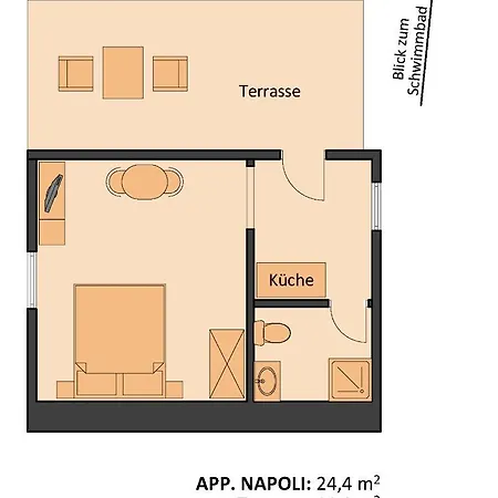 Studio Napoli Apartamento